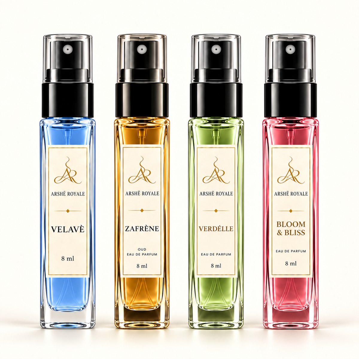 Arshè Royale Signature Sample Collection — 4 × 8 ml